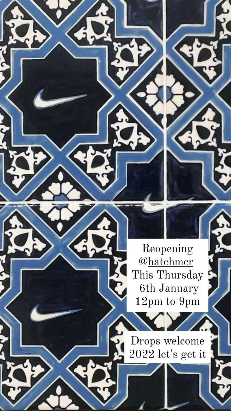 Tiles with nike logo