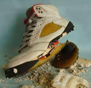 Understanding Why Shoes Turn Yellow and Crumble Like Cake