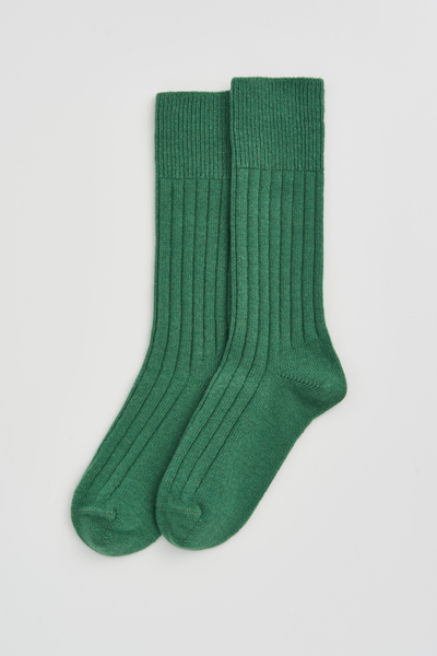Pairs Scotland - Bed Socks - Village Green (UK 4-8)