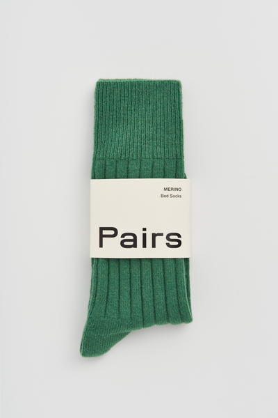 Pairs Scotland - Bed Socks - Village Green (UK 4-8)