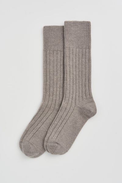 Pairs Scotland - Bed Socks - Correct Grey (UK 9-13)