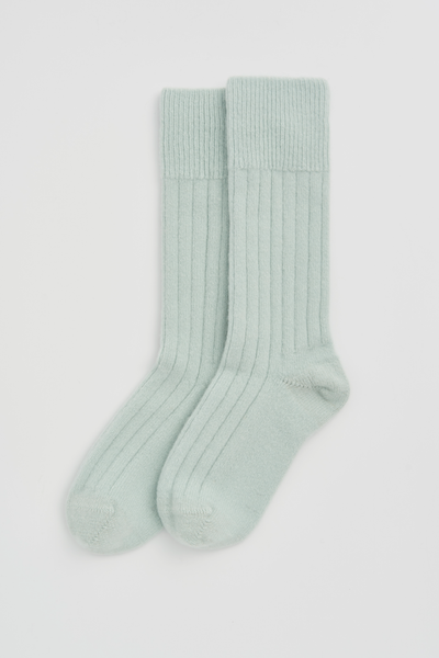 Pairs Scotland - Bed Socks - Winter Mint (UK 4-8)