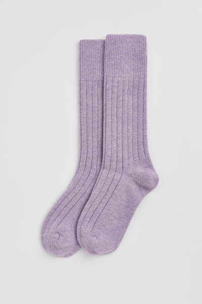 Pairs Scotland - Bed Socks - Parma Violet (UK 4-8)
